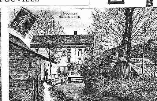 Ville de EPOUVILLE Carte postale ancienne Ville de EPOUVILLE Carte postale ancienne