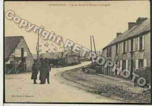 Ville de EQUEURDREVILLEHAINNEVILLE Carte postale ancienne