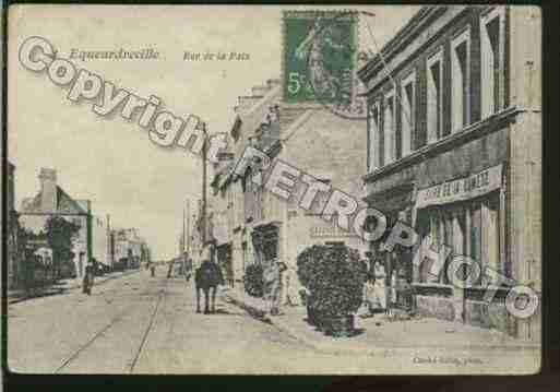 Ville de EQUEURDREVILLEHAINNEVILLE Carte postale ancienne