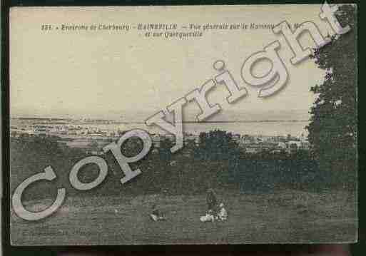 Ville de EQUEURDREVILLEHAINNEVILLE Carte postale ancienne Ville de EQUEURDREVILLEHAINNEVILLE Carte postale ancienne