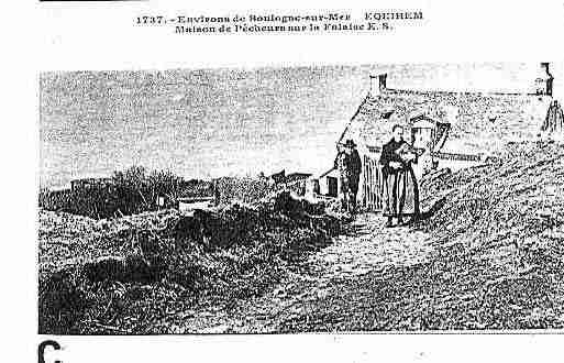 Ville de EQUIHENPLAGE Carte postale ancienne