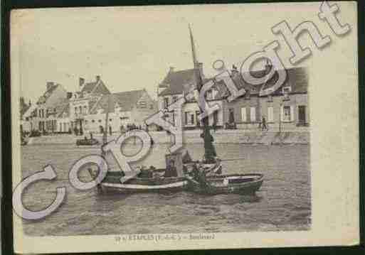 Ville de ETAPLES Carte postale ancienne