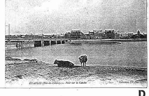 Ville de ETAPLES Carte postale ancienne