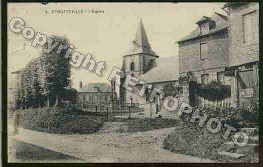 Ville de ETOUTTEVILLE Carte postale ancienne Ville de ETOUTTEVILLE Carte postale ancienne