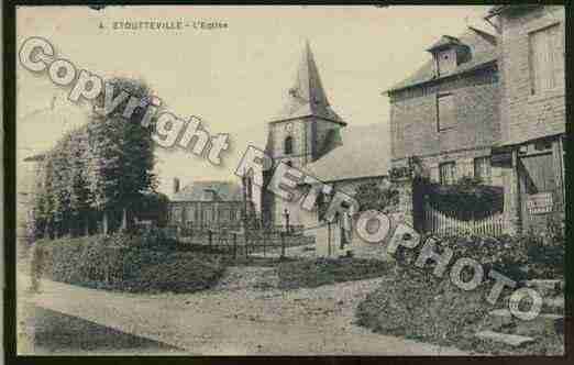 Ville de ETOUTTEVILLE Carte postale ancienne