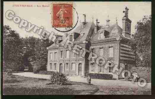 Ville de ETOUTTEVILLE Carte postale ancienne