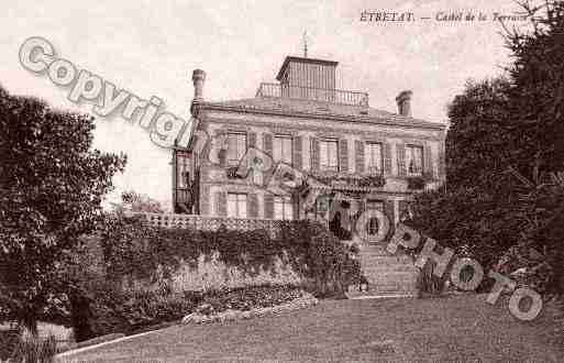 Ville de ETRETAT Carte postale ancienne