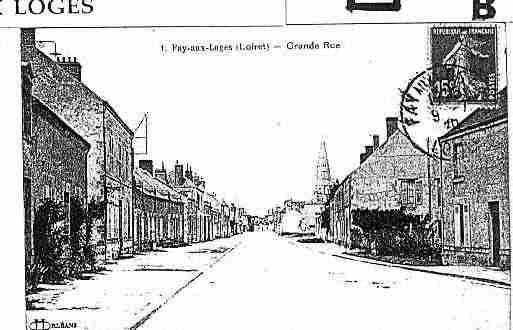 Ville de FAYAUXLOGES Carte postale ancienne