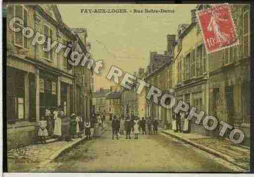 Ville de FAYAUXLOGES Carte postale ancienne