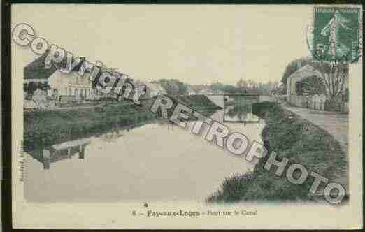 Ville de FAYAUXLOGES Carte postale ancienne