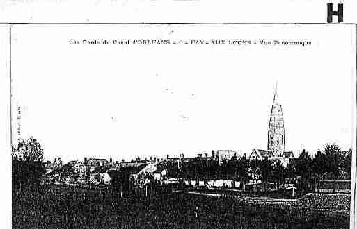 Ville de FAYAUXLOGES Carte postale ancienne