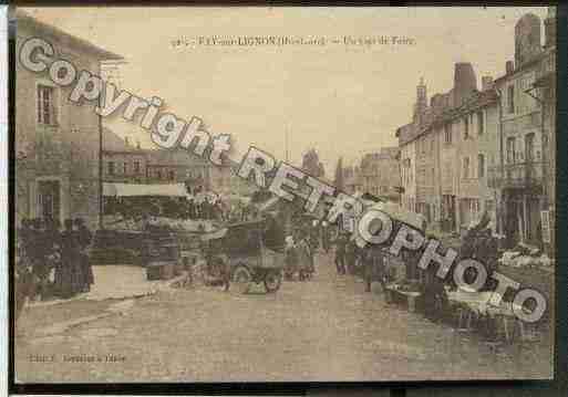 Ville de FAYSURLIGNON Carte postale ancienne