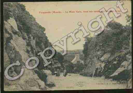 Ville de FERMANVILLE Carte postale ancienne