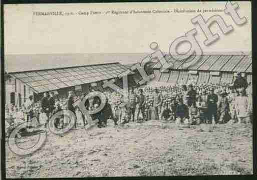 Ville de FERMANVILLE Carte postale ancienne Ville de FERMANVILLE Carte postale ancienne