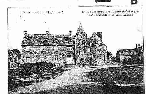 Ville de FERMANVILLE Carte postale ancienne