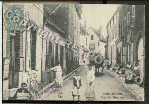 Ville de FERRIERES Carte postale ancienne
