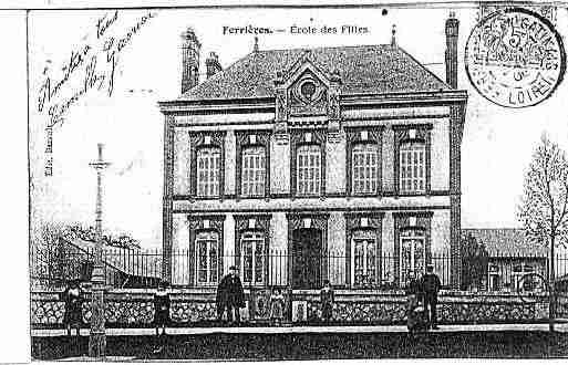 Ville de FERRIERES Carte postale ancienne
