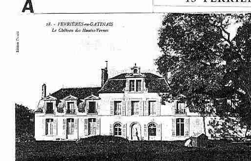 Ville de FERRIERES Carte postale ancienne