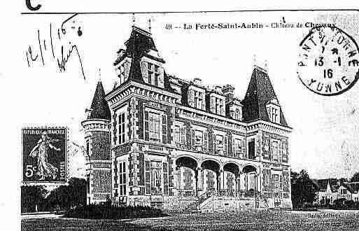 Ville de FERTESAINTAUBIN(LA) Carte postale ancienne