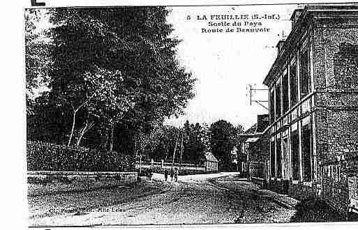 Ville de FEUILLIE(LA) Carte postale ancienne