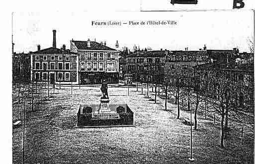 Ville de FEURS Carte postale ancienne