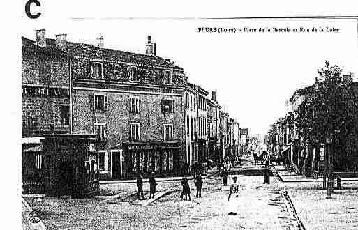 Ville de FEURS Carte postale ancienne