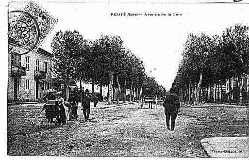 Ville de FEURS Carte postale ancienne