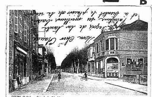 Ville de FEURS Carte postale ancienne