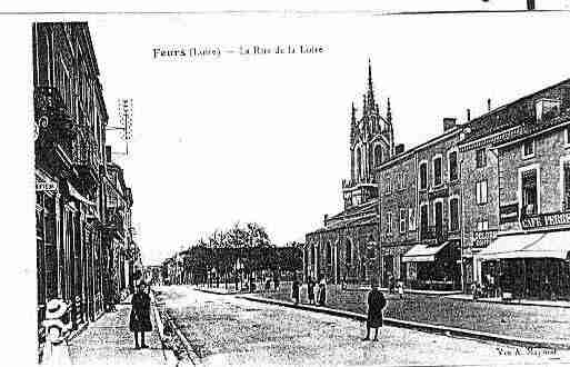 Ville de FEURS Carte postale ancienne