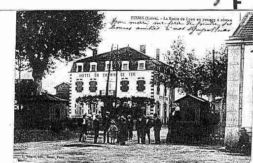 Ville de FEURS Carte postale ancienne
