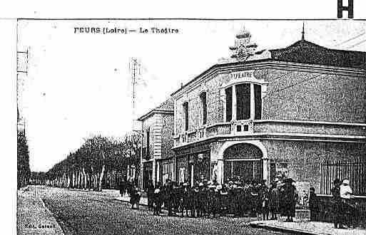 Ville de FEURS Carte postale ancienne