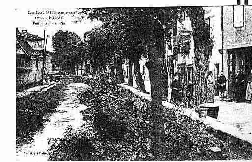 Ville de FIGEAC Carte postale ancienne