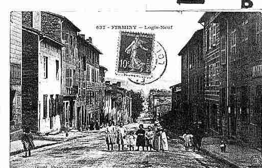 Ville de FIRMINY Carte postale ancienne