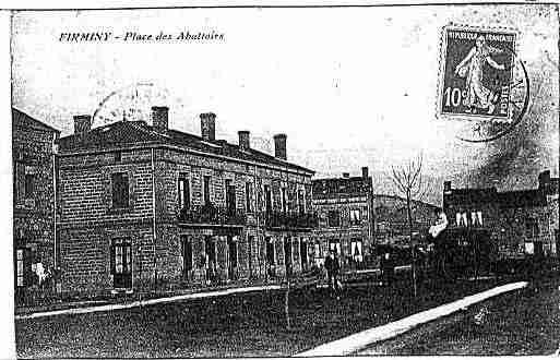 Ville de FIRMINY Carte postale ancienne