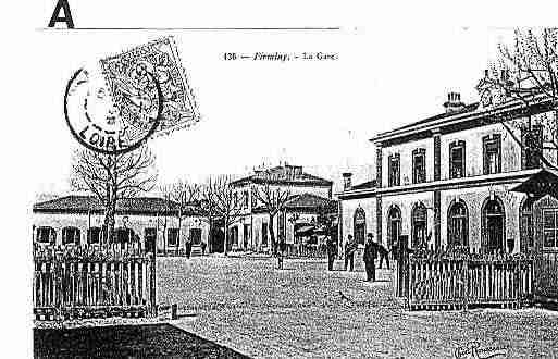 Ville de FIRMINY Carte postale ancienne