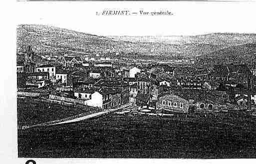 Ville de FIRMINY Carte postale ancienne