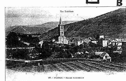 Ville de FLORAC Carte postale ancienne