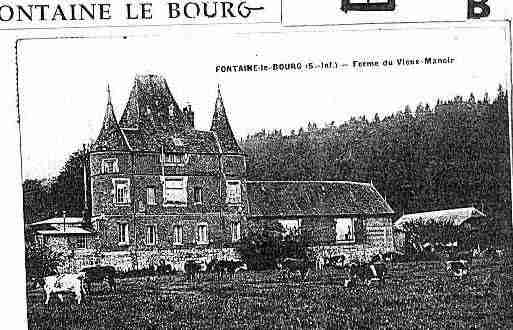 Ville de FONTAINELEBOURG Carte postale ancienne Ville de FONTAINELEBOURG Carte postale ancienne