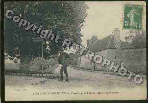 Ville de FONTENAYSURLOING Carte postale ancienne Ville de FONTENAYSURLOING Carte postale ancienne