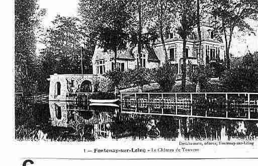 Ville de FONTENAYSURLOING Carte postale ancienne