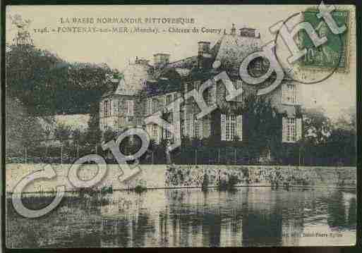 Ville de FONTENAYSURMER Carte postale ancienne