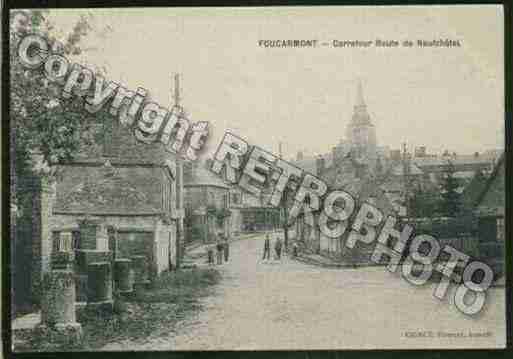 Ville de FOUCARMONT Carte postale ancienne Ville de FOUCARMONT Carte postale ancienne
