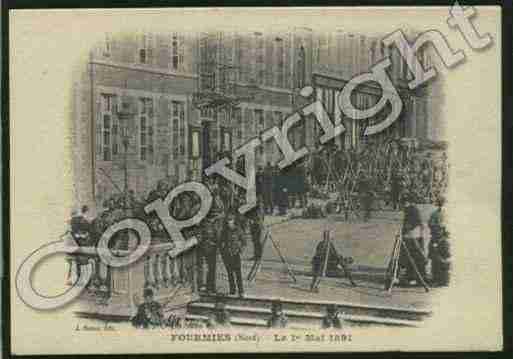 Ville de FOURMIES Carte postale ancienne