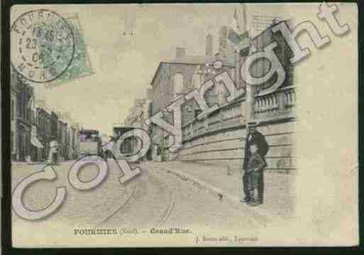 Ville de FOURMIES Carte postale ancienne