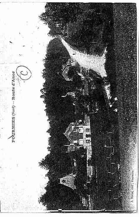 Ville de FOURMIES Carte postale ancienne