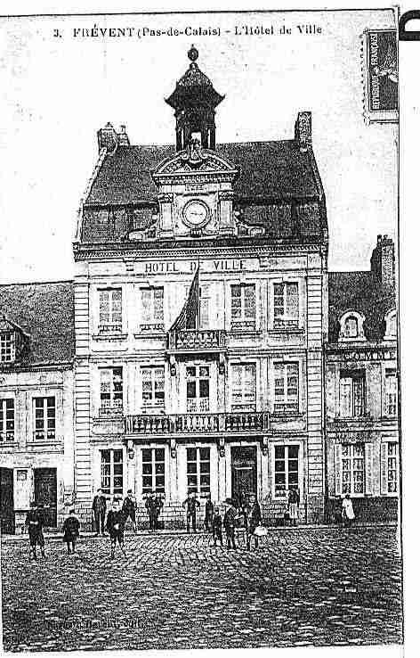 Ville de FREVENT Carte postale ancienne