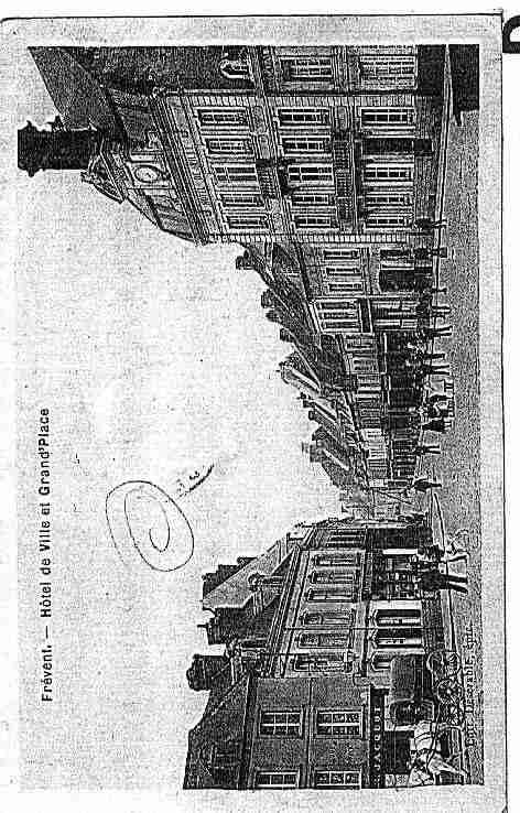 Ville de FREVENT Carte postale ancienne