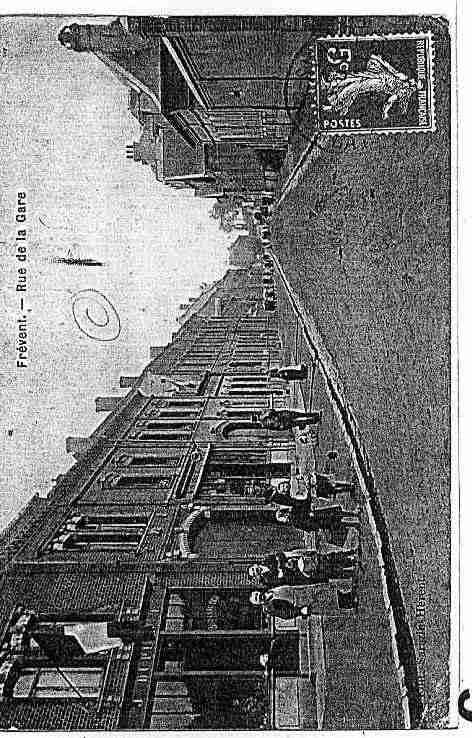 Ville de FREVENT Carte postale ancienne