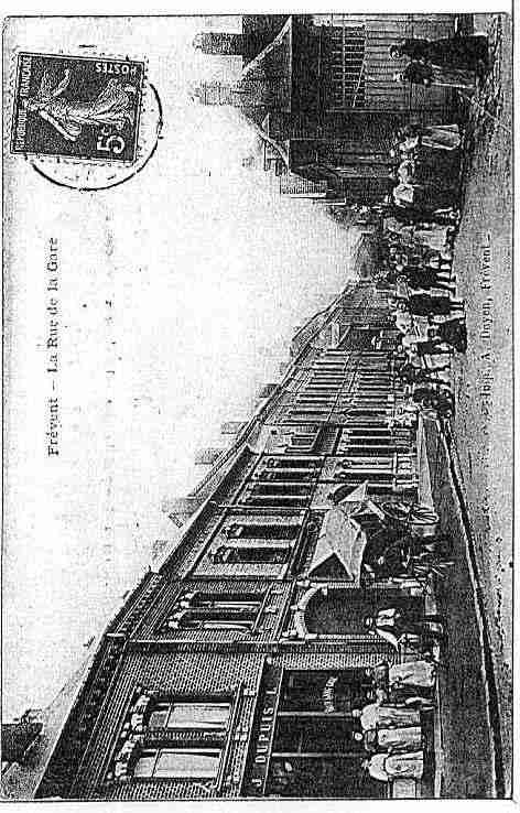 Ville de FREVENT Carte postale ancienne