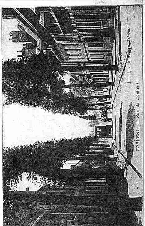 Ville de FREVENT Carte postale ancienne